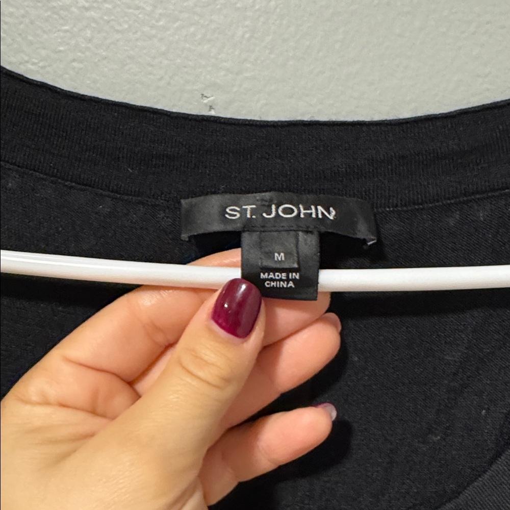 St. John Studded Button Down Lightweight Cardigan… - image 8